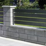 BETONSKI IZDELEK SEMMELROCK RIVAGO OGRAJA OSNOVNI ZID 40/20/16 CM, SIVA