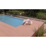 WPC DESKA ZA TERASO BAMBUSWPC RJAVA 2000X150X25 MM