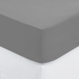 RJUHA ATMOSPHERE NAPENJALNA, SIVA, 140X190 CM, Z ELASTIKO