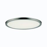 VGRADNA STROPNA SVETILKA RL LED AREO 1X12W OKROGEL, 180MM NIKEL MAT