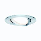 VGRADNI LED REFLEKTOR RL NOVA COIN 1X6.5W GIB. OKROGLA, ALU TU/ALU