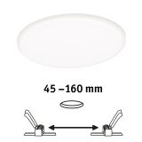 LED PANEL RL VELUNA 17.5W NW 3STEP DIM, FI=185MM IP44
