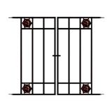 VRTNA OGRAJA ROSETTE VRATCA 90V X 122Š BARVA RJE