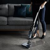 ROWENTA X-COMBO 2 V 1 SESALNIK IN ČISTILEC TAL, HKRATNO POBIRANJE PRAHU IN HITRO ROTIRAJOČE ČIŠČENJE, VISOKA SESALNA MOČ.