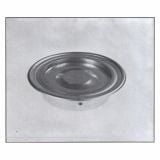 ROZETA ZA DIMNIK VAFRA FI 130 MM BELA