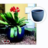 PE ZUNANJI LONEC ROTO RUMBA L SIV 50X40 CM