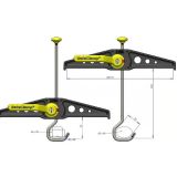 RHINO SAFECLAMP RAS21 KOMPLET VARNOSTNIH SPONK ZA LESTVE - PRITDILO ZA LESTEV NA AVTO