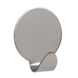 KOVINSKA OBEŠALNA KLJUKA WALTECO SAMOLEPILNA NERJAVNA OVALNA