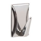 PVC OBEŠALNA KLJUKA WALTECO SAMOLEPILNA PVC KROMIRANA