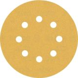 SAMOPRITRILNI BRUSNI DISK BOSCH 125MM 8 LUKENJ G180 EXC470 ZA LES IN BARVO