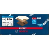 SAMOPRITRILNI BRUSNI DISK BOSCH 125MM BREZ LUKENJ G40 EXC470 ZA LES IN BARVO