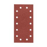 SAMOPRITDILNI BRUSNI LIST BOSCH 10-DELNI SET C430 RDEČ 115X230 MM G120 14 LUKENJ