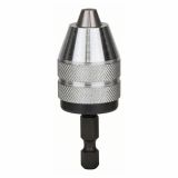 SAMOZATEZNA VRTALNA GLAVA BOSCH 1-6 MM 6.35MM (1/4") HEX HITROVPENJALNA GLAVA