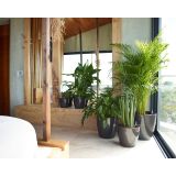 PE NOTRANJI LONEC SAN REMO GLOSSY ANTRACIT 36CM S KOLEŠČKI