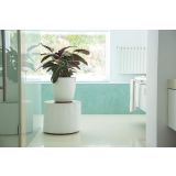 PE NOTRANJI LONEC SAN REMO GLOSSY BEL 36CM S KOLEŠČKI