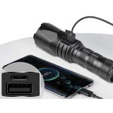 SANDBERG ROČNA SVETILKA Z BATERIJO POWERBANK 5000 SURVIVOR, 10W