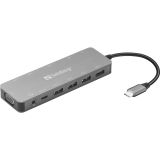 USB RAZDELILEC (HUB) SANDBERG SB13645 HUB / DOCK