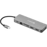 USB RAZDELILEC (HUB) SANDBERG SB13645 HUB / DOCK