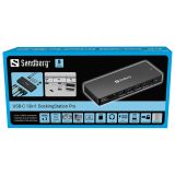 USB RAZDELILEC (HUB) SANDBERG SB13661 HUB / DOCK
