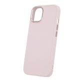 SATIN SILIKONSKI OVITEK ZA IPHONE 15 - ROZA