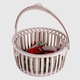 ŠČIPALKE LA BRIANTINA SET ZA OBEŠANJE PERILA (KOŠARICA + 20 ŠČIPALK)