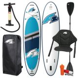 SUP DESKA F2 SECTOR BLUE 10.5X32X6 S 4 DELNIM SUP/KAJAK ALU VESLOM IN KAJAK SEDEŽEM