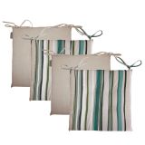 SEDEŽNA BLAZINA OLIBO 40X40 CM 4/1 MODRE ČRTE