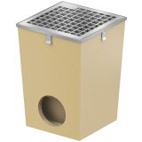 PRIBOR ZA ODVODNJAVANJE ACO SELF DVORIŠČ. POŽIRALNIK REŠ. IN OKVIR 250X250X350