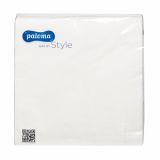 SERVIETE PALOMA STYLE 33X33 CM 20/1 BELE