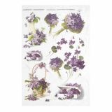 SERVIETNA, DECOUPAGE TEH. RAYHER DECOUPAGE PAPIR RIŽEV A4 VIJOLICE