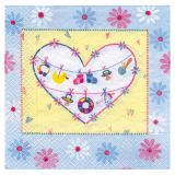 SERVIETNA, DECOUPAGE TEH. RAYHER PRTIČKI PAP. FOR A BABY 33X33 CM, 20 KOS