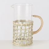 SERVIRNI VRČ BOLTZE KARAFA SANTOS, STEKLENA Z ROČAJEM