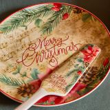 SERVIRNI KROŽNIK TOGNANA 26 CM MADISON SINFONIA Z LOPATKO