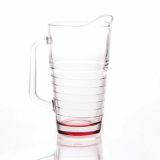 SERVIRNI VRČ STEKLARNA HRASTNIK IMPILABILE OPTIC 1250 ML RDEČE DNO