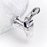 SERVIRNI VRČ ZELLER PRESENT 3.7 LIT S PIPICO STEKLEN ZA PIJAČO