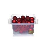 PVC BUNKA GLOSSTYLE SET 36/1 RDEČE V PVC ZABOJU