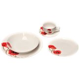 SET KROŽNIKOV 30 DELNI COQUELICOT MAK