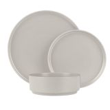 SET KROŽNIKOV BERLINGER HAUS 18 DELNI SAHARA Z ROBOM MAT KREM BARVE