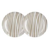 SET KROŽNIKOV TOGNANA 2 DELNI DESERTNI 19 CM MADISON IDOL BEIGE