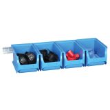 ZABOJ ALLIT SET MODRIH ZABOJČKOV 4 KOS ŠT. 3 + NOSILEC