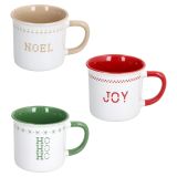 SET SKODELIC IN LONČKOV TOGNANA 3 DELNI NATALE MERRY BITS 360 ML RAZLIČNI DEKORJI