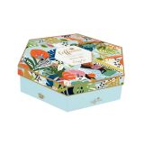 SET SKODELIC IN LONČKOV EASY LIFE 6 DELNI TROPICAL VIBES 110 ML Z LESENIM PODSTAV.