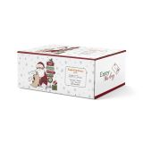 SET SKODELIC IN LONČKOV TOGNANA LONČEK S PODSTAVKOM NEW MILK&C LET IT SNOW