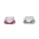 SET SKODELIC IN LONČKOV STAR SKODELICA ČAJNA 250 ML S PODSTAVKOM PORCELAN