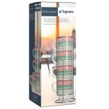 SET SKODELIC IN LONČKOV TOGNANA 4 DELNI 320 ML W/METAL STANDURBAN URBAN PASTEL