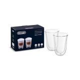 SET SKODELIC Z DVOJNIM STEKLOM DELONGHI LATTEMACCHIATO 330 ML