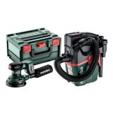 AKUMULATORSKI SET METABO SET SXA 18 LTX 125 BL + AS 18 L PC COMPACT