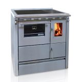 ŠTEDILNIK NA TRDA GORIVA SENKO SG-75 S PEČICO, LEVI INOX