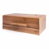 SHRANJEVANJE KRUHA KRUHOVNIK 36X23X14 CM BAMBUS LESEN