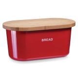 SHRANJEVANJE KRUHA ZELLER PRESENT KRUHOVNIK MELAMIN BAMBOO RDEČ 39X23X18.5 CM